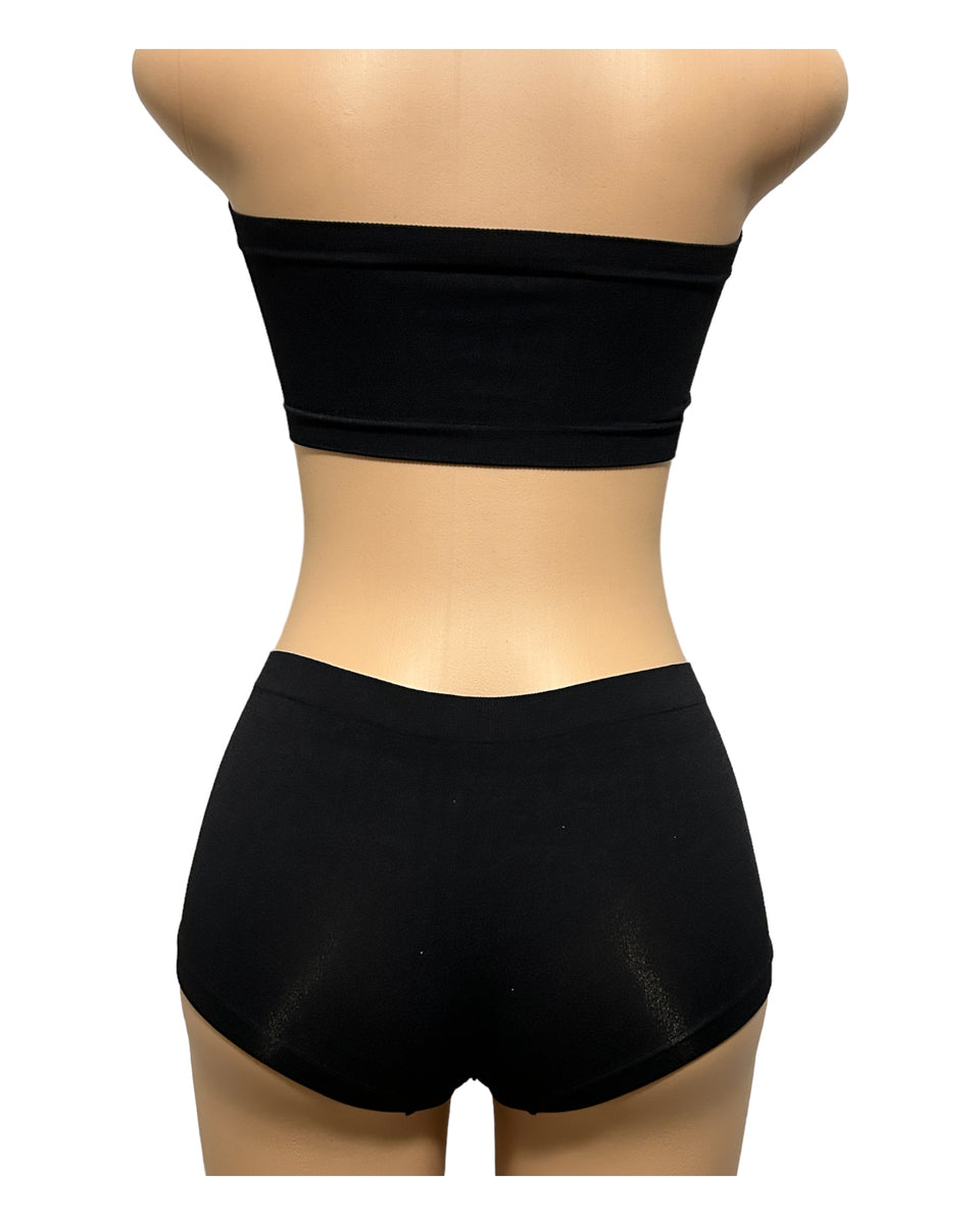 Ruched Seamless Bra Boyshort Set Find & Discover