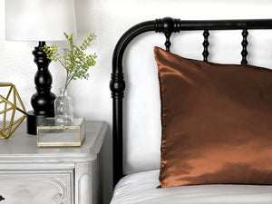 The Anti-aging Satin Pillowcase. Dedicated to reducing sleep wrinkles and hair frizz, plus are a dream to sleep on! 