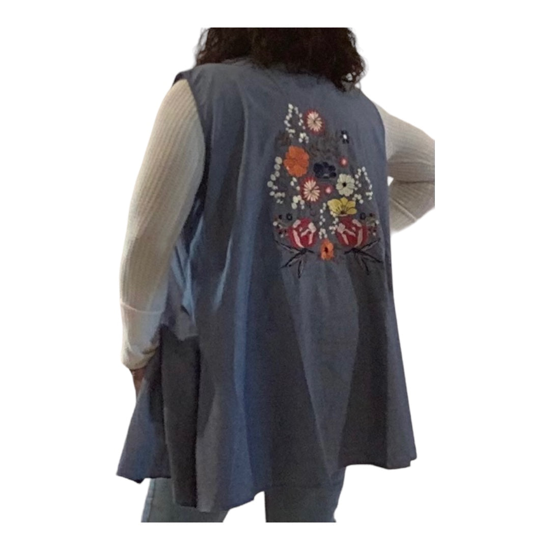 Women’s Vest Floral Print
