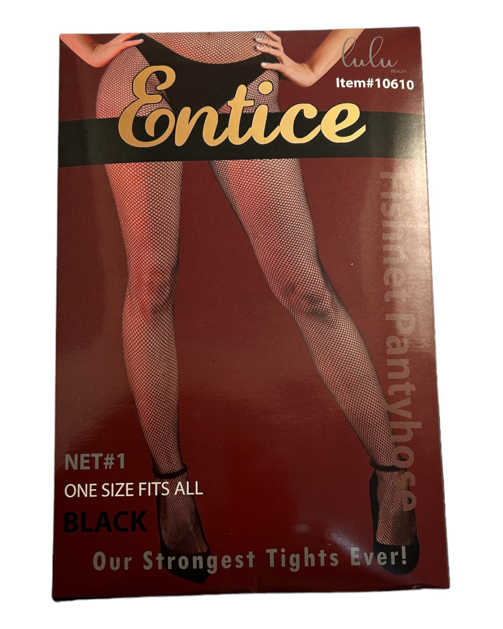 Ladies Entice Fishnet Pantyhose