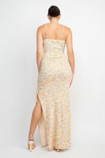 Load image into Gallery viewer, Ladies Floral Long Dress
