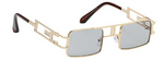 Load image into Gallery viewer, Stylish Square-side Metal Design Sunglasses
