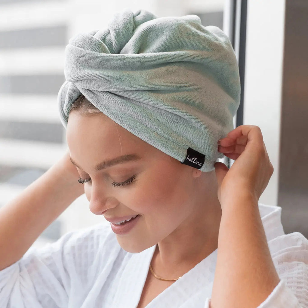 Reduce drying and styling time by using our super soft and absorbent Towel Twist. Luxurious microfiber quickly dries your hair faster and more comfortable than traditional towels.